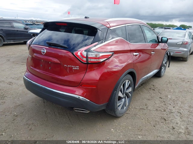 5N1AZ2MH7GN122238 Nissan Murano Platinum/sl/sv
