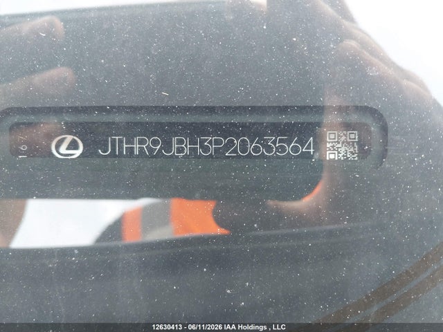 Aukcja sprzedaży 2023 Lexus Ux 250h, vin: JTHR9JBH3P2063564, numer aukcji: 12630413