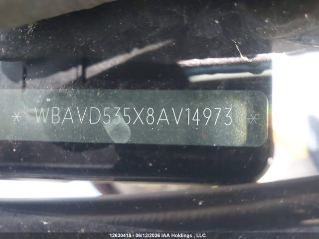 Продажа на аукционе авто 2008 Bmw 335xi, vin: WBAVD535X8AV14973, номер лота: 12630415