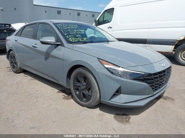 12630441 :رقم المزاد ، KMHLM4AG2MU167703 vin ، 2021 Hyundai Elantra Preferred Ivt With Sun And Tech Package مزاد بيع