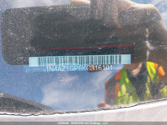 Продажа на аукционе авто 2019 Nissan Leaf S/sl/sv, vin: 1N4AZ1CP6KC316101, номер лота: 12630445