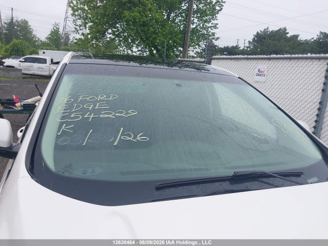 12630464 :رقم المزاد ، 2FMPK4J85GBC54229 vin ، 2016 Ford Edge Sel مزاد بيع