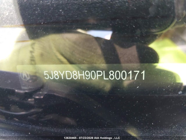 5J8YD8H90PL800171 Acura MDX TYPE S