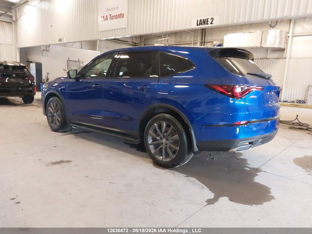 12630472 :رقم المزاد ، 5J8YE1H04SL803704 vin ، 2025 Acura Mdx A-spec مزاد بيع