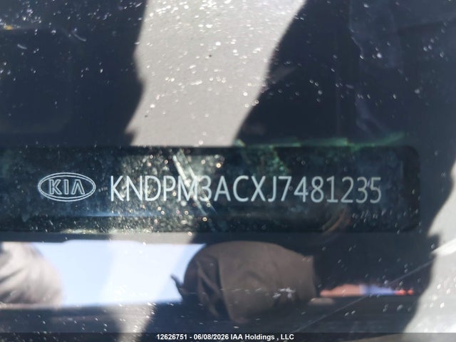 KNDPM3ACXJ7481235 KIA Sportage Lx