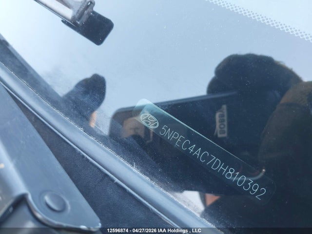12596874 :رقم المزاد ، 5NPEC4AC7DH810392 vin ، 2013 Hyundai Sonata Se مزاد بيع