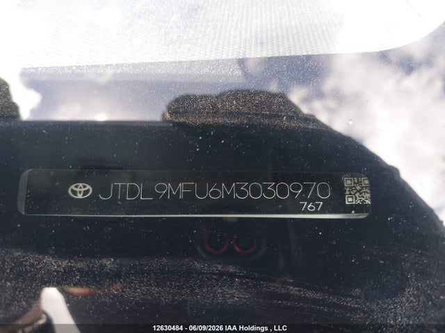 Aukcja sprzedaży 2021 Toyota Prius, vin: JTDL9MFU6M3030970, numer aukcji: 12630484