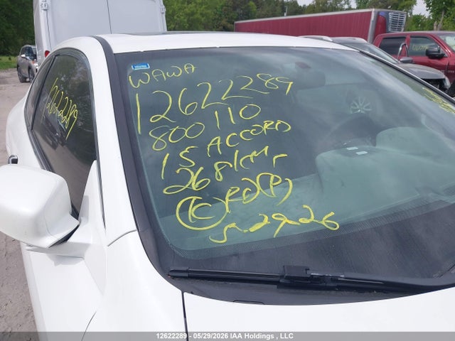 12622289 :رقم المزاد ، 1HGCT1B75FA800110 vin ، 2015 Honda Accord Ex مزاد بيع