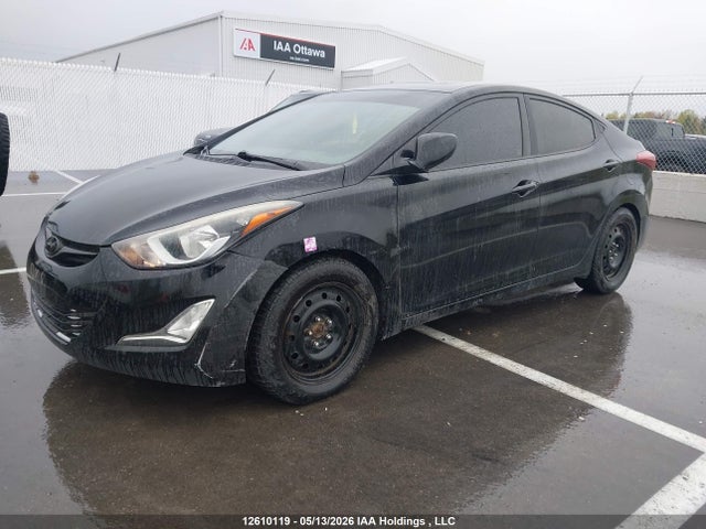 12610119 :رقم المزاد ، KMHDH4AH9FU418317 vin ، 2015 Hyundai Elantra Gls مزاد بيع