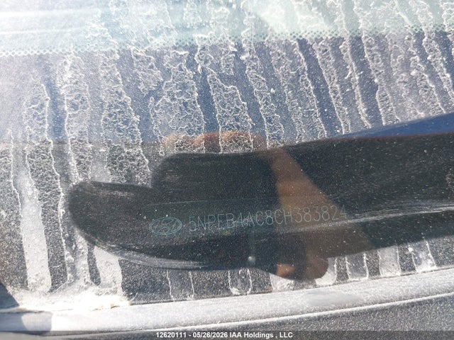 Aukcja sprzedaży 2012 Hyundai Sonata Gls, vin: 5NPEB4AC8CH383824, numer aukcji: 12620111