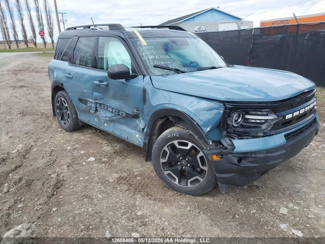 Продажа на аукционе авто 2021 Ford Bronco Sport Outer Banks, vin: 3FMCR9C62MRA74187, номер лота: 12608406