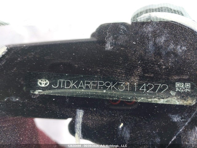 12630499 :رقم المزاد ، JTDKARFP9K3114272 vin ، 2019 Toyota Prius Prime Upgrade مزاد بيع
