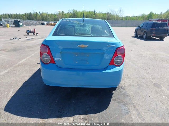 Продаж на аукціоні авто 2014 Chevrolet Sonic Ls Manual, vin: 1G1JB5EH6E4172634, номер лоту: 12617065