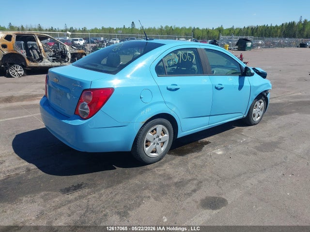 Продаж на аукціоні авто 2014 Chevrolet Sonic Ls Manual, vin: 1G1JB5EH6E4172634, номер лоту: 12617065