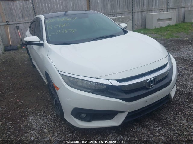2016 Honda Civic Touring მანქანა იყიდება აუქციონზე, vin: 2HGFC1F91GH113878, აუქციონის ნომერი: 12630507