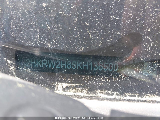 2019 Honda Cr-v Exl მანქანა იყიდება აუქციონზე, vin: 2HKRW2H85KH136500, აუქციონის ნომერი: 12630520