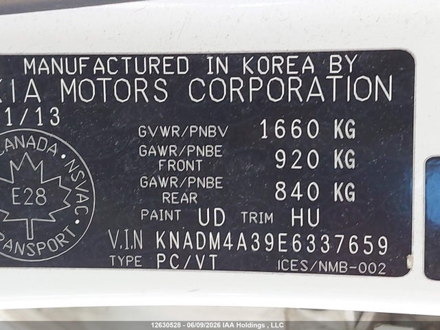 KIA Rio 2014 KNADM4A39E6337659 Image 17