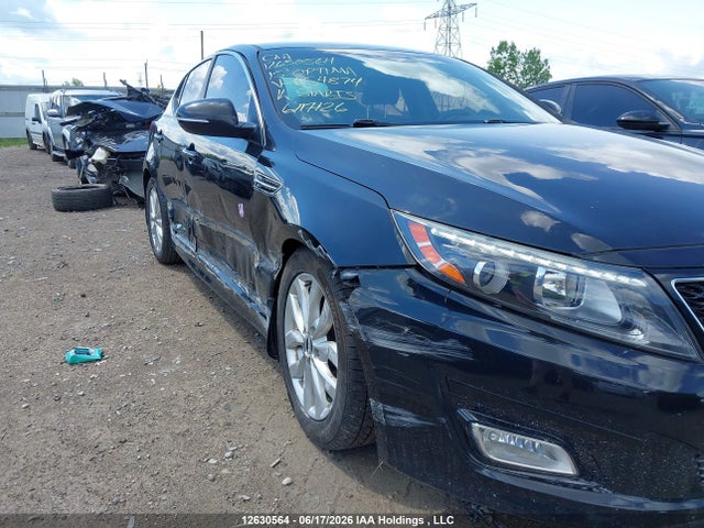 12630564 :رقم المزاد ، KNAGN4A73F5654874 vin ، 2015 Kia Optima Ex مزاد بيع