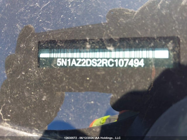 Продажа на аукционе авто 2024 Nissan Murano Platinum, vin: 5N1AZ2DS2RC107494, номер лота: 12630572