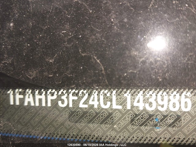 2012 Ford Focus Se მანქანა იყიდება აუქციონზე, vin: 1FAHP3F24CL143986, აუქციონის ნომერი: 12630590