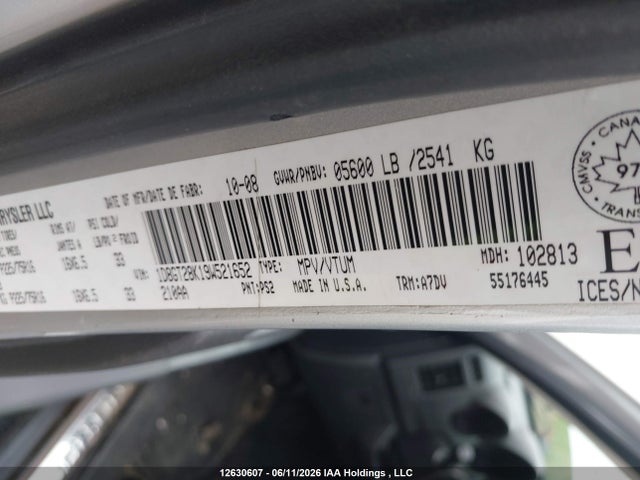 Продажа на аукционе авто 2009 Dodge Nitro Se/sxt, vin: 1D8GT28K19W521652, номер лота: 12630607