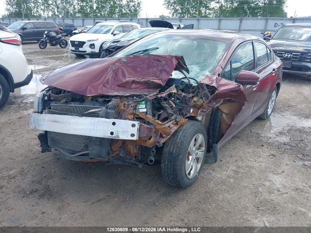 Honda Civic Lx 2014 2HGFB2F45EH044414 Image 2