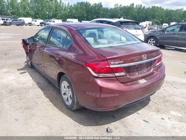 Honda Civic Lx 2014 2HGFB2F45EH044414 Image 3