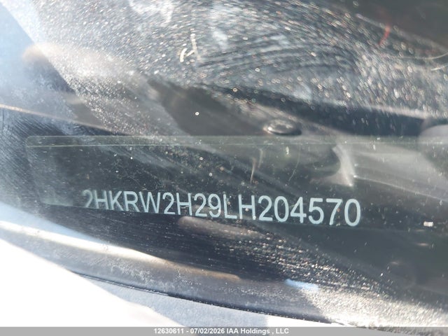 2020 Honda Cr-v მანქანა იყიდება აუქციონზე, vin: 2HKRW2H29LH204570, აუქციონის ნომერი: 12630611