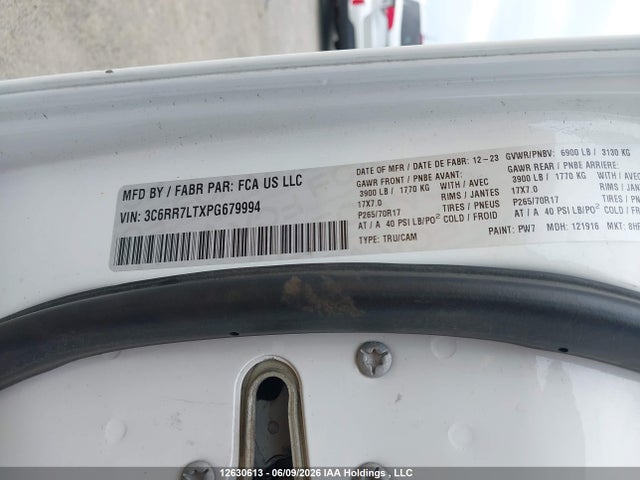 RAM 1500 Classic Slt 2023 3C6RR7LTXPG679994 Image 9