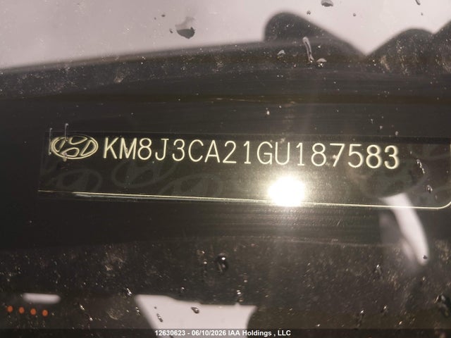 Продажа на аукционе авто 2016 Hyundai Tucson Limited, vin: KM8J3CA21GU187583, номер лота: 12630623