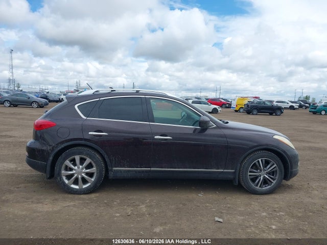 12630636 :رقم المزاد ، JNKAJ09F28M354386 vin ، 2008 Infiniti Ex35 Journey مزاد بيع
