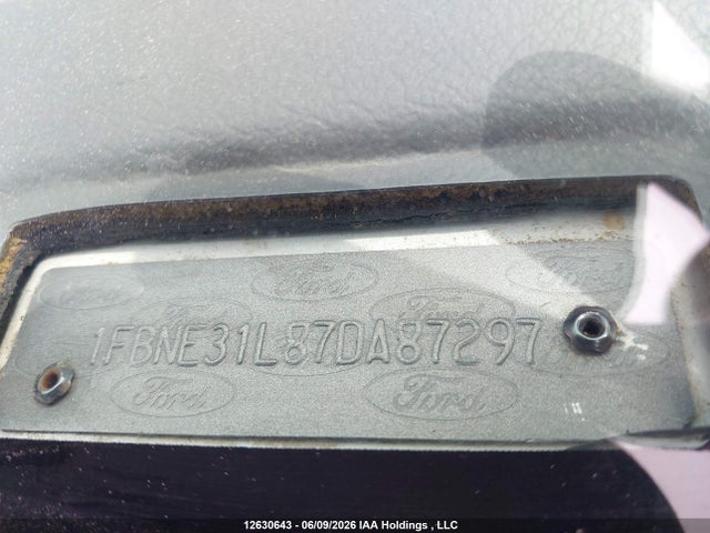 Продажа на аукционе авто 2007 Ford E-350 Super Duty Xl/xlt, vin: 1FBNE31L87DA87297, номер лота: 12630643