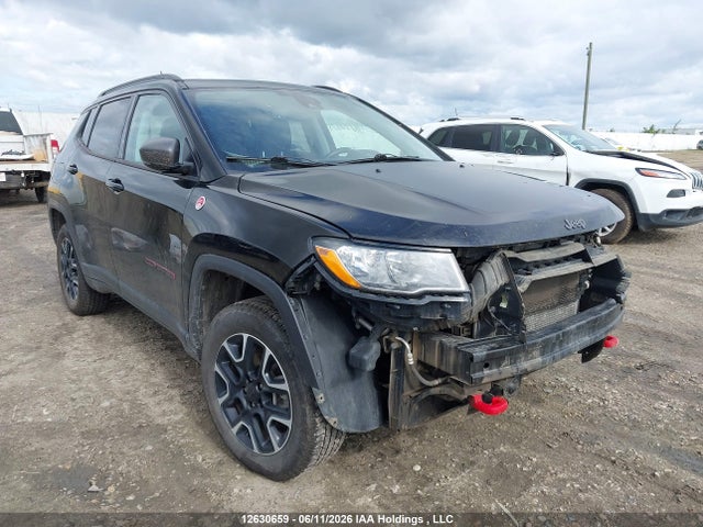 Auction sale of the 2021 Jeep Compass Trailhawk, vin: 3C4NJDDB3MT600350, lot number: 12630659