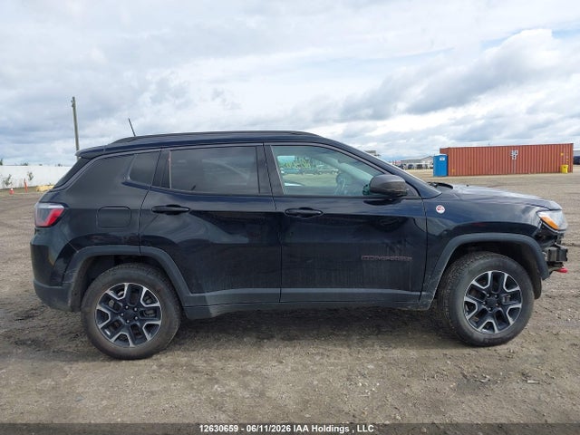 12630659 :رقم المزاد ، 3C4NJDDB3MT600350 vin ، 2021 Jeep Compass Trailhawk مزاد بيع