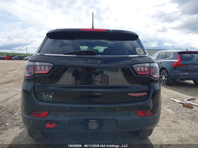 12630659 :رقم المزاد ، 3C4NJDDB3MT600350 vin ، 2021 Jeep Compass Trailhawk مزاد بيع
