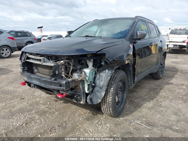 12630659 :رقم المزاد ، 3C4NJDDB3MT600350 vin ، 2021 Jeep Compass Trailhawk مزاد بيع