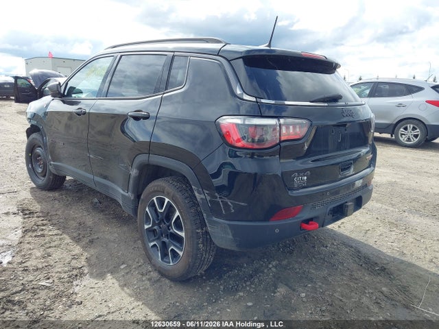 12630659 :رقم المزاد ، 3C4NJDDB3MT600350 vin ، 2021 Jeep Compass Trailhawk مزاد بيع