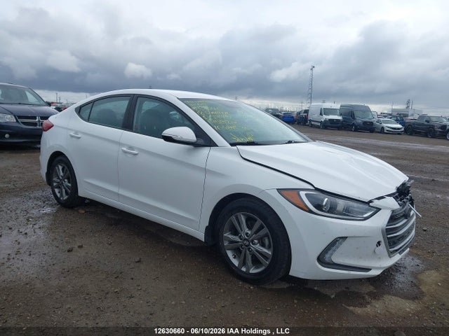 12630660 :رقم المزاد ، KMHD84LF4JU514702 vin ، 2018 Hyundai Elantra Sel/value/limited مزاد بيع