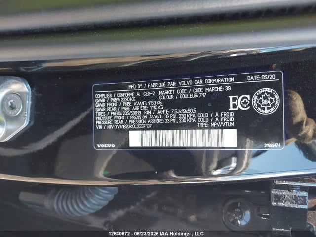 YV4162UK0L2337137 Volvo Xc40 T5 Momentum