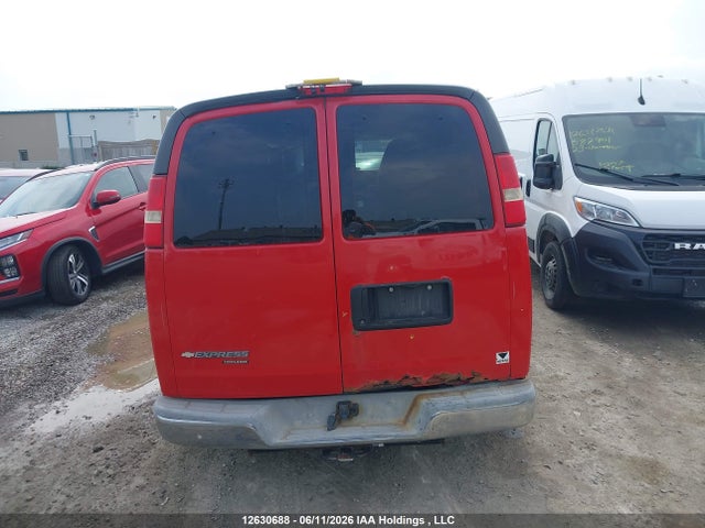 Aukcja sprzedaży 2012 Chevrolet Express 2500 Lt, vin: 1GAWGRFA8C1172908, numer aukcji: 12630688