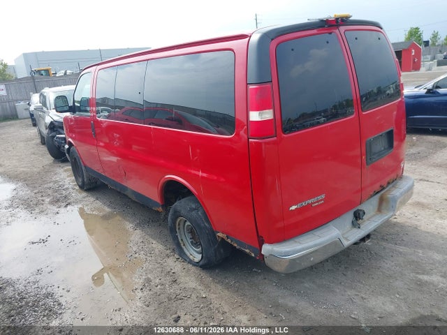 Aukcja sprzedaży 2012 Chevrolet Express 2500 Lt, vin: 1GAWGRFA8C1172908, numer aukcji: 12630688