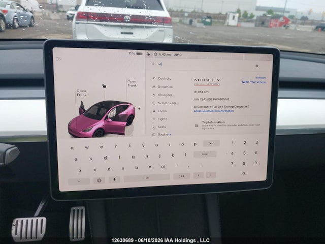 Tesla Model Y Performance 2023 7SAYGDEF9PF665142 Image 7