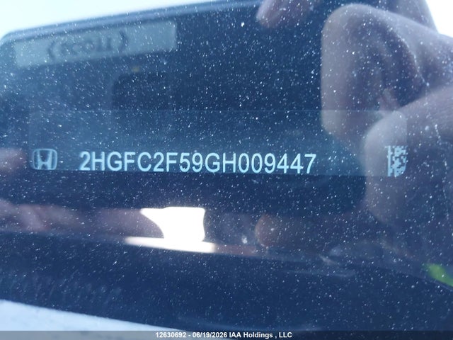 Honda Civic Lx 2016 2HGFC2F59GH009447 Image 16