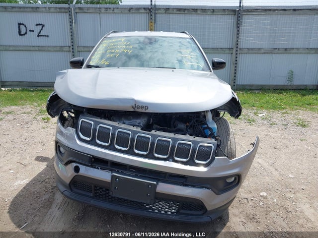 2022 Jeep Compass North მანქანა იყიდება აუქციონზე, vin: 3C4NJDBB4NT238744, აუქციონის ნომერი: 12630791
