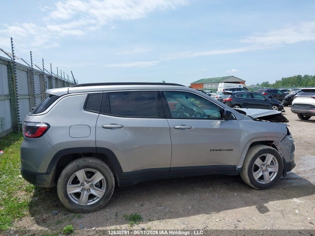2022 Jeep Compass North მანქანა იყიდება აუქციონზე, vin: 3C4NJDBB4NT238744, აუქციონის ნომერი: 12630791