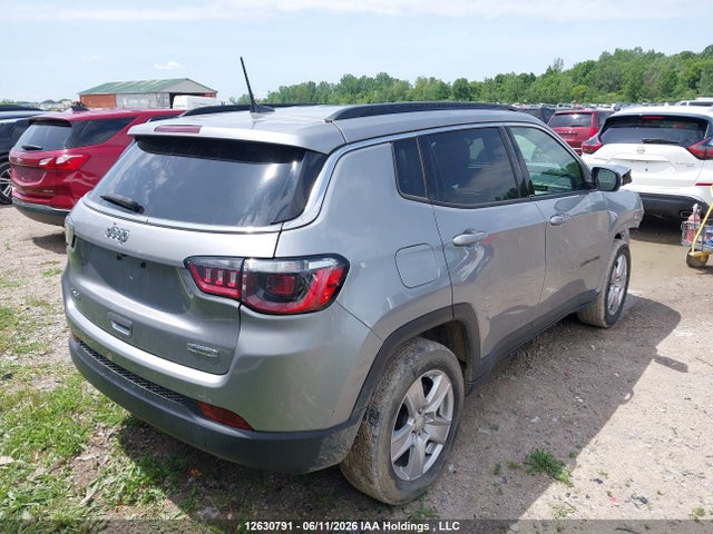 2022 Jeep Compass North მანქანა იყიდება აუქციონზე, vin: 3C4NJDBB4NT238744, აუქციონის ნომერი: 12630791