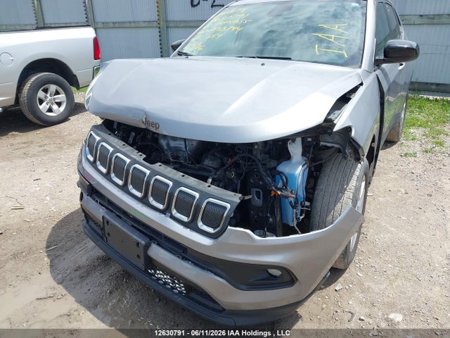 2022 Jeep Compass North მანქანა იყიდება აუქციონზე, vin: 3C4NJDBB4NT238744, აუქციონის ნომერი: 12630791