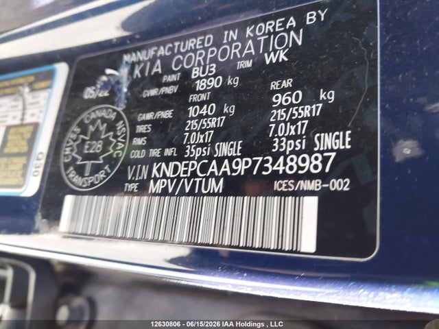 KNDEPCAA9P7348987 KIA Seltos Lx