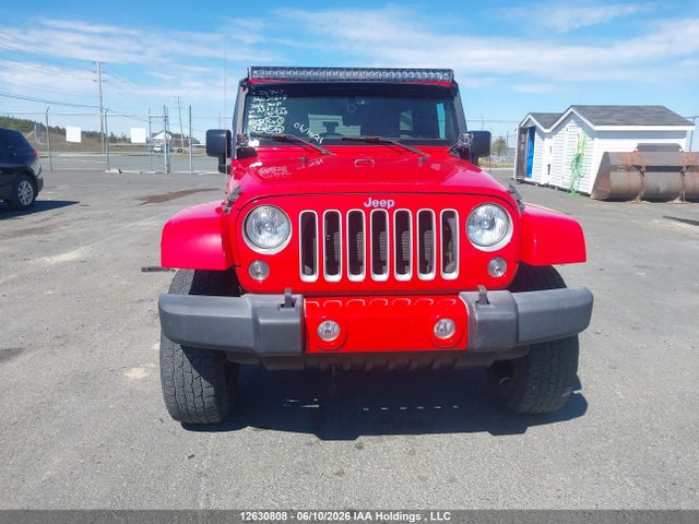 Продажа на аукционе авто 2016 Jeep Wrangler Unlimited Sahara, vin: 1C4BJWEG5GL233380, номер лота: 12630808