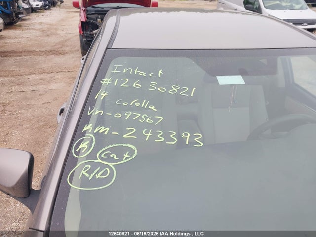 2014 Toyota Corolla Le მანქანა იყიდება აუქციონზე, vin: 2T1BURHE9EC097567, აუქციონის ნომერი: 12630821